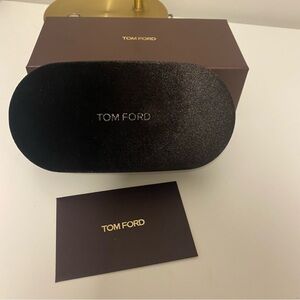 Tom Ford Black Velvet Sunglasses Case New